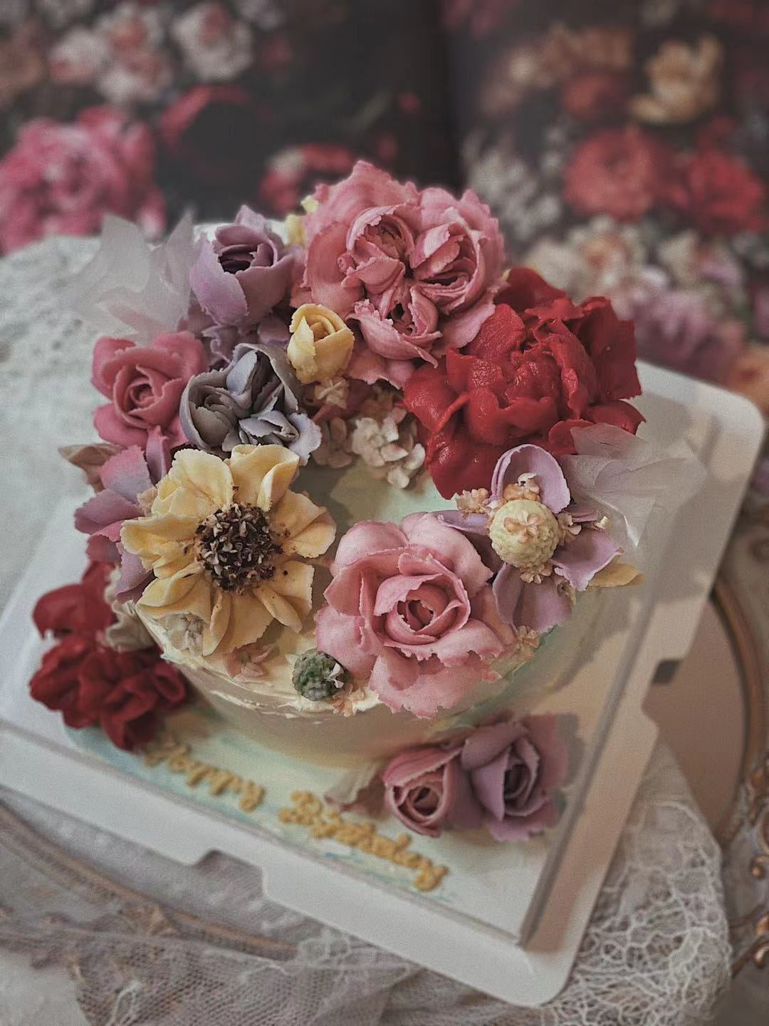 Secret Garden Cake