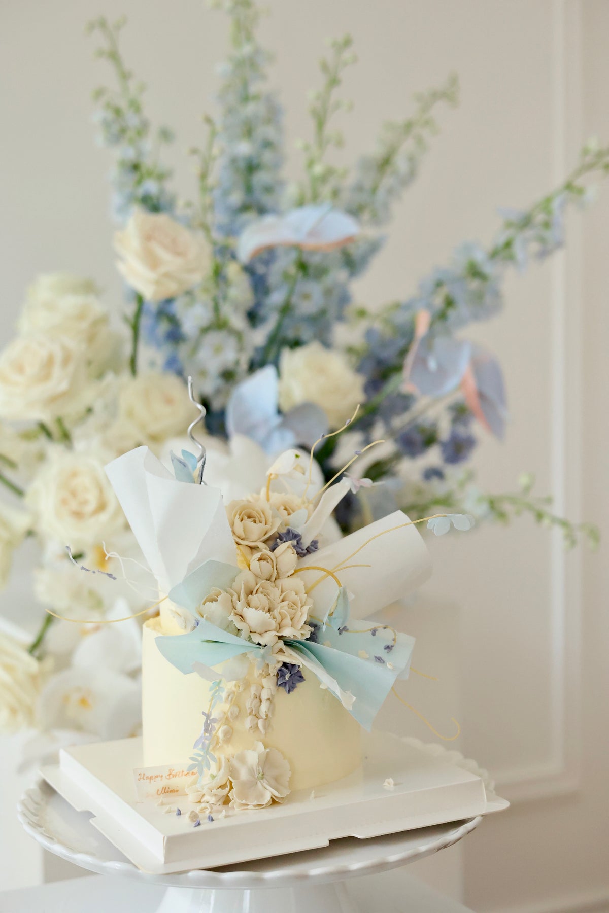 Ikebana Style Cake