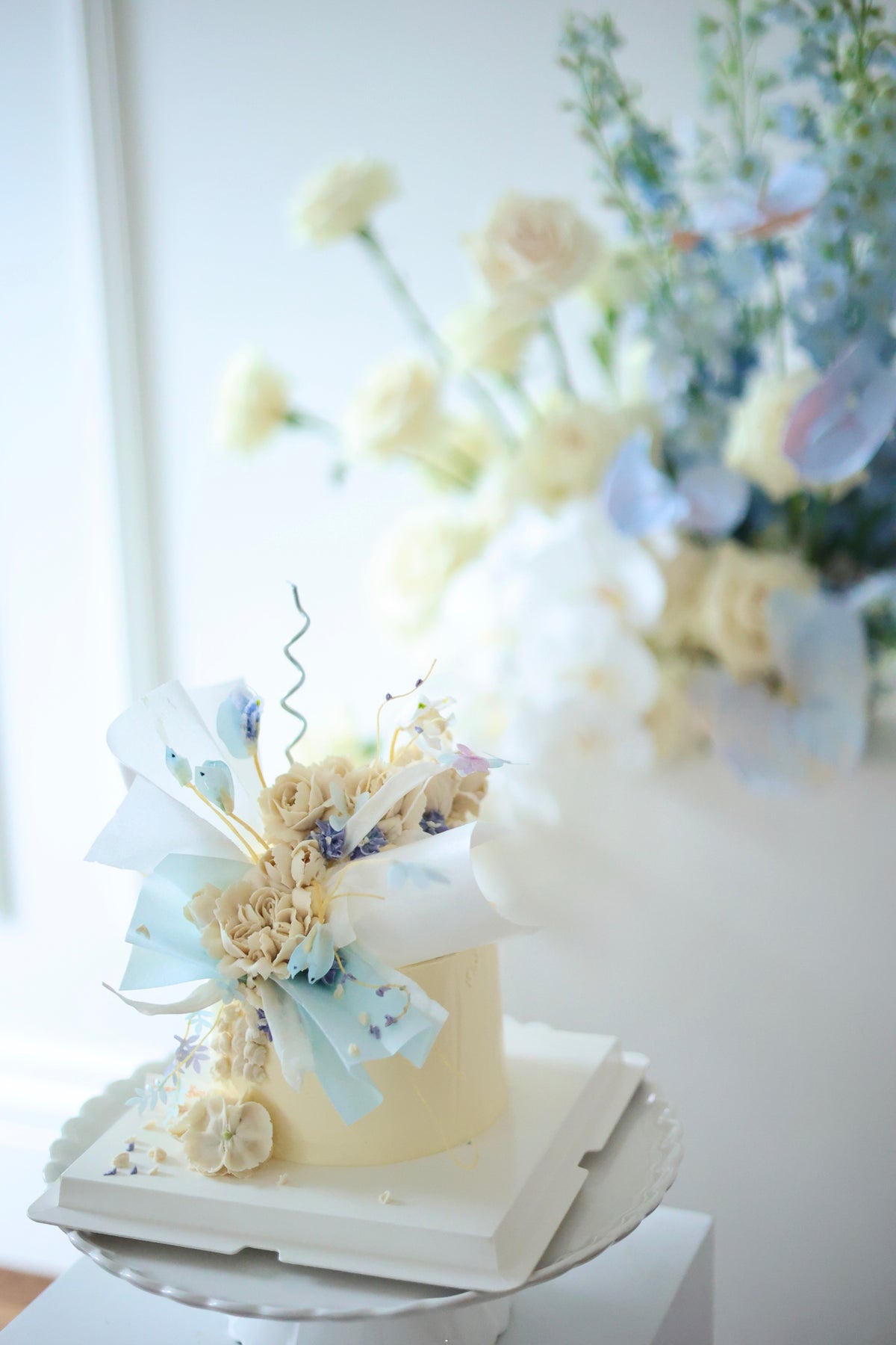 Ikebana Style Cake
