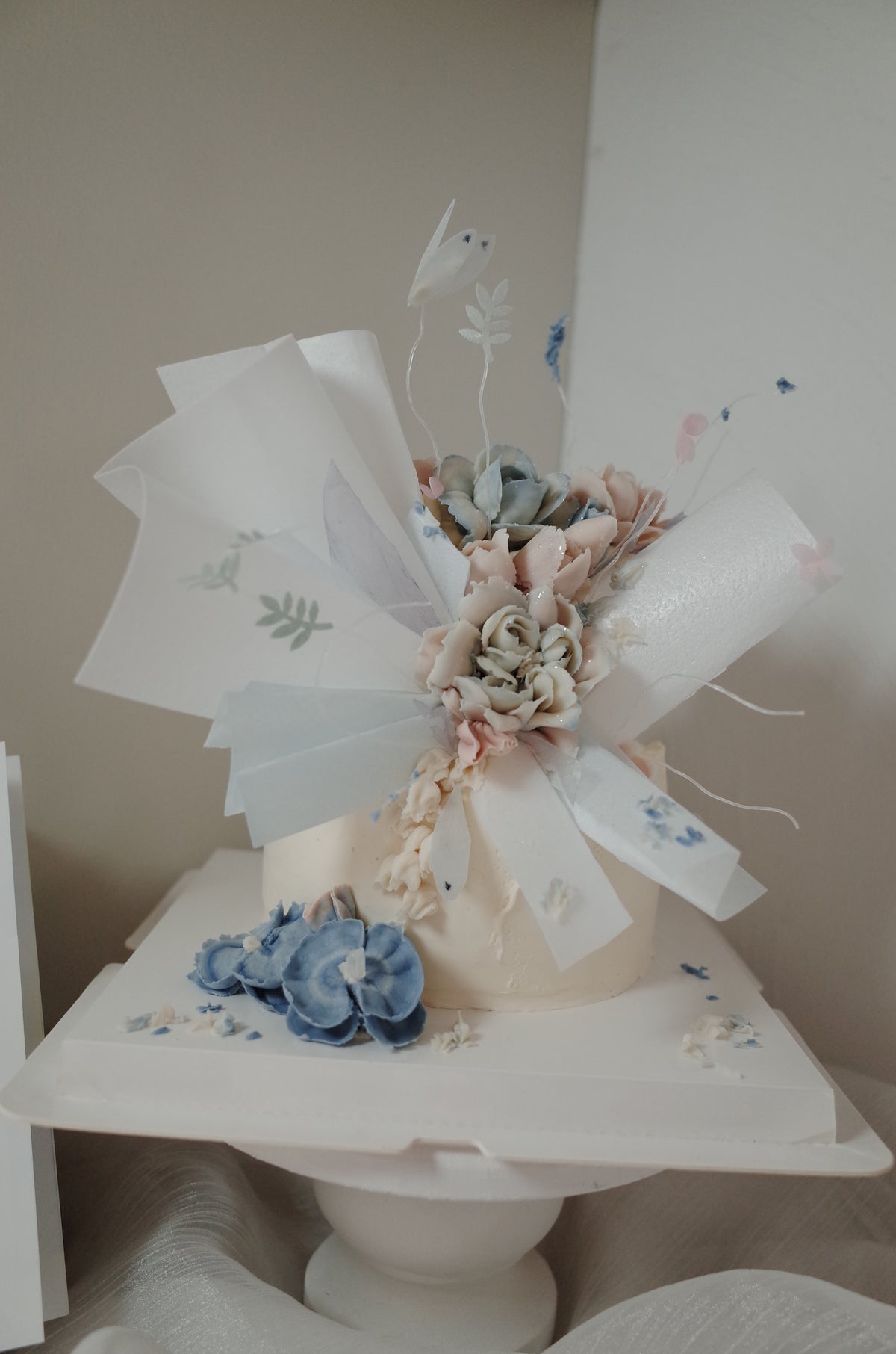 Ikebana Style Cake